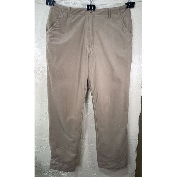 Cabela's Other - CABELAS MEN'S TAN FLEECE PANTS SIZE 38x30